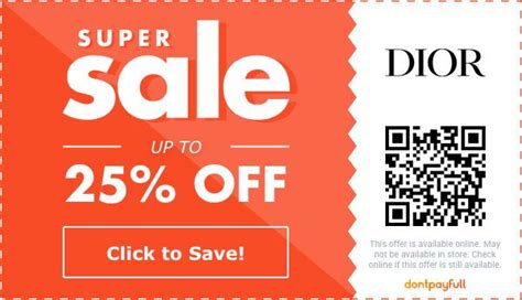 dior free pouch code|Dior coupon codes.